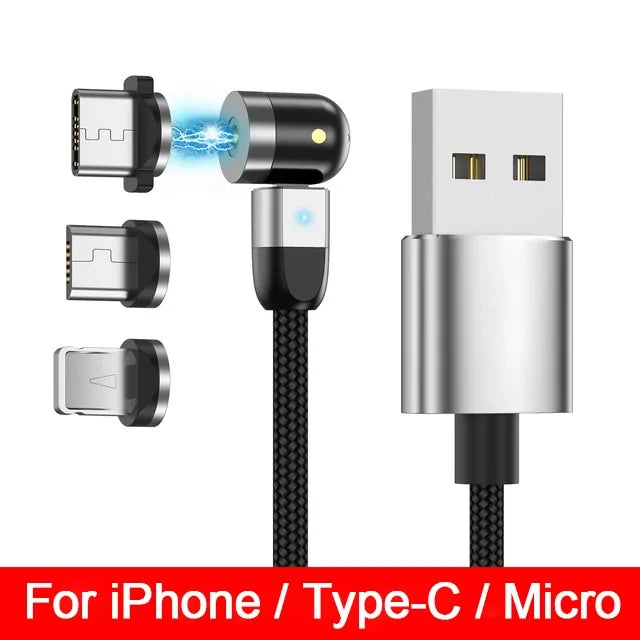 Magnetic USB Type C Micro Cable Phone Charger Rieworkes