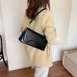 Elegant Women Baguette Handbags Rieworkes