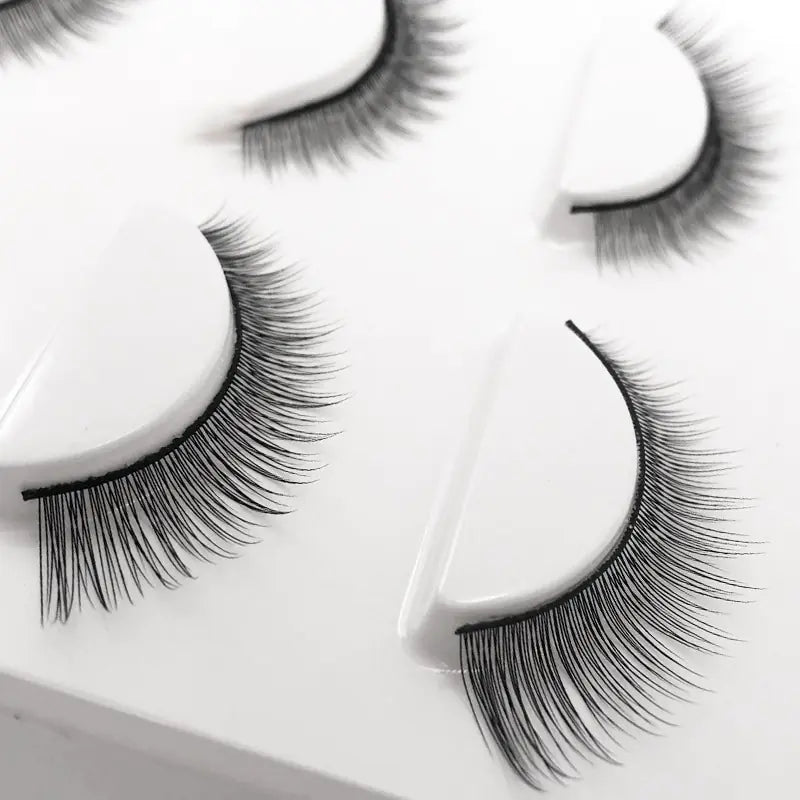Natural False Eyelashes Set Rieworkes