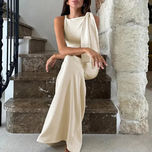 Elegant Summer Women’s Sleeveless Slim Party Dress Mimarta