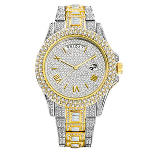 Men's Luxury Crystal Watches Rieworkes