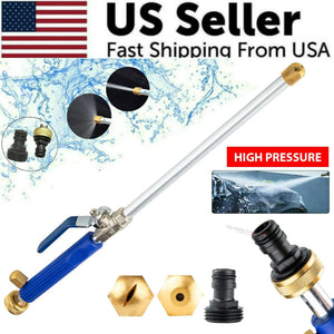 High Pressure Power Washer Water Spray Gun Nozzle Wand Attachment Garden Hose Rieworkes