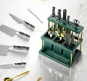 Luxury Kitchen Multifunctional Utensil Storage Rack Mimarta