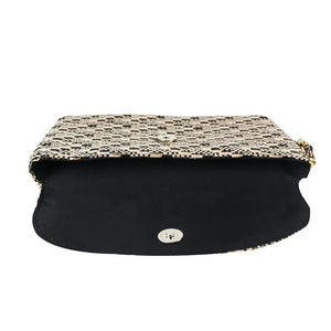 Phoenix Clutch-Tan / Midnight Black Rieworkes