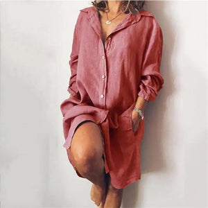 Long Sleeve Solid Color Cardigan and Skirt Set for Women Mimarta