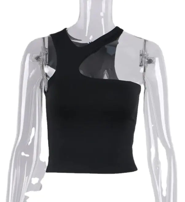 Halter Tight-fitting Sleeveless Top Rieworkes