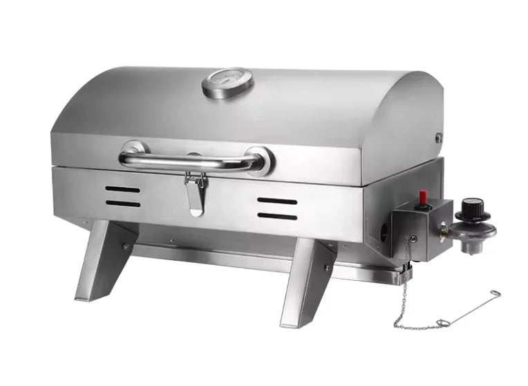 Stainless Steel Gas BBQ Grill Rieworkes