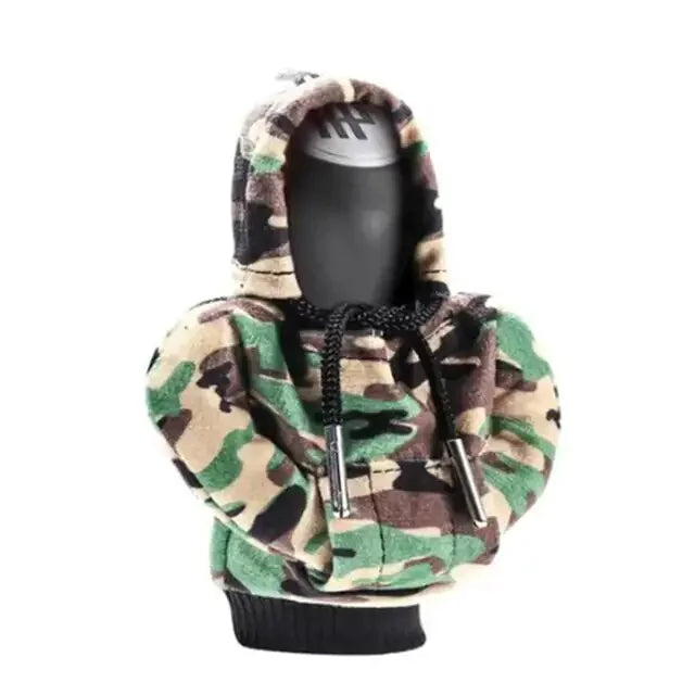 Car Gear Shift Cover Mini Hoodie Gear Shift Cover for Car Shifter Interior Trim Rieworkes