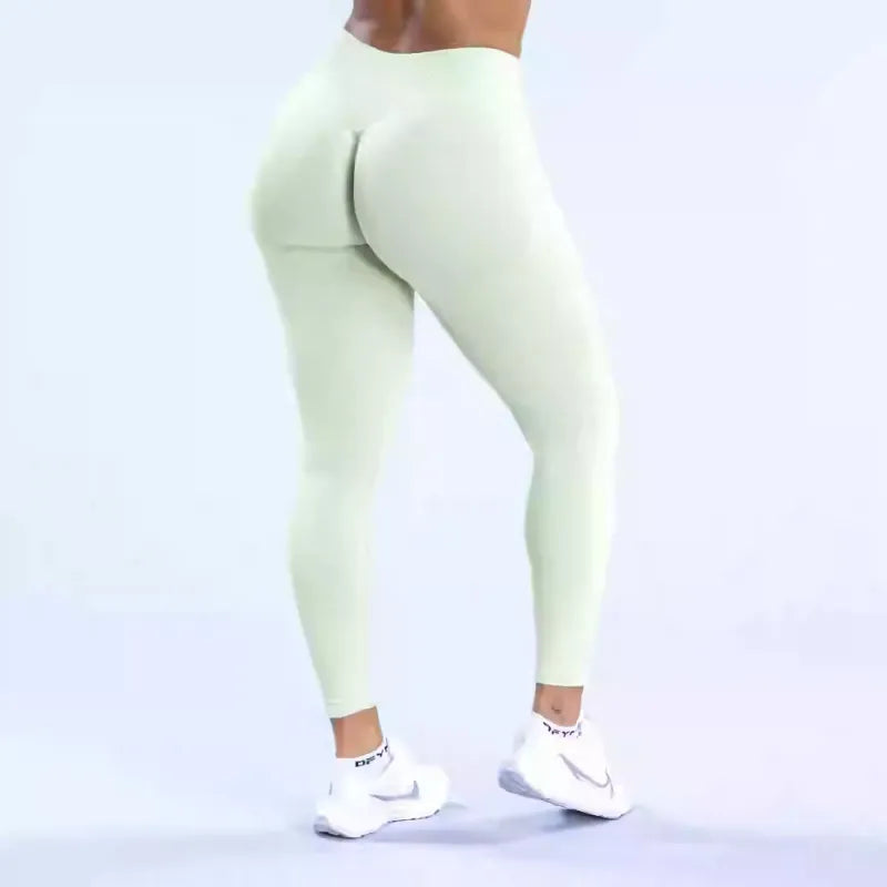 Three-stage Hip Lifting Seamless Low Waist Yoga Trousers Fitness Rieworkes