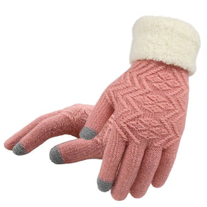 Winter knitted gloves Mimarta