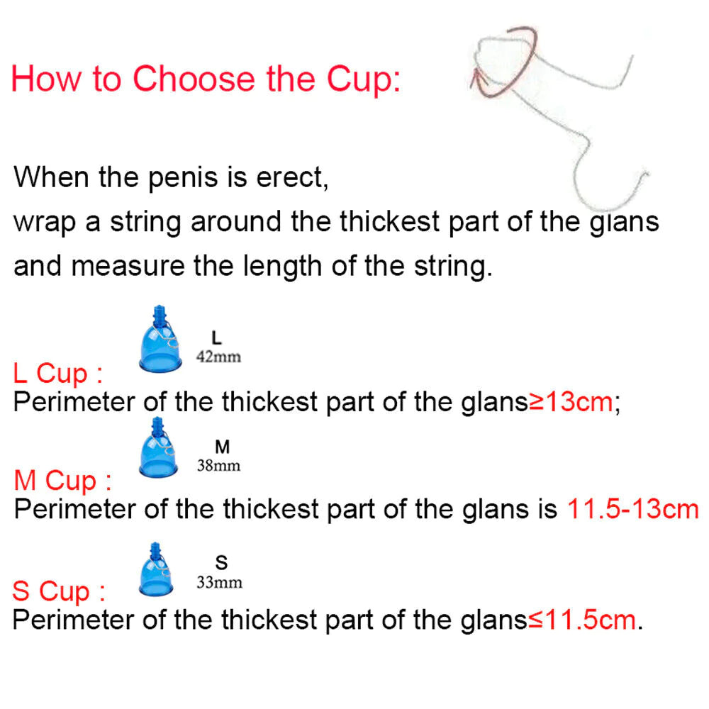 Super Penis Enlargement Extender Vacuum Stretcher Pump Hanger Bigger Enhancement Rieworkes