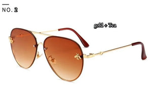 Luxury Bee Pilot Sunglasses Rieworkes