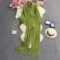 Pleated Set For Women Rieworkes