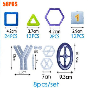 Mini Magnet Toys Building Blocks Rieworkes