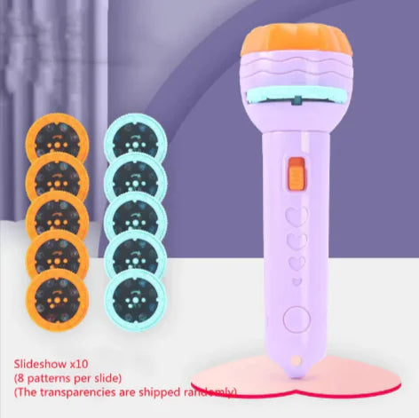 Cartoon Flashlight Projector – 80 Patterns Rieworkes