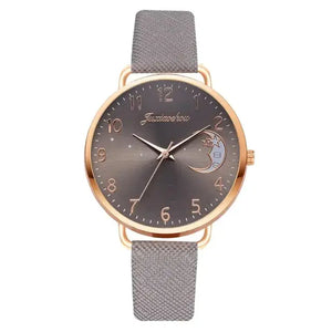 Moon Numbers Bracelet Watches Set Rieworkes