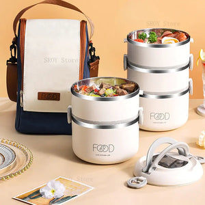 Multi-Layer Stainless Steel Lunch Box Rieworkes