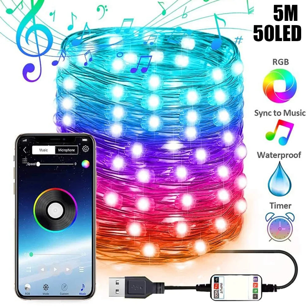 LED Christmas Tree Smart Lights Rieworkes