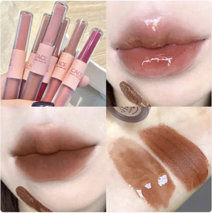 Dual-Ended Long-Lasting Moisturizing Lip Lacquer Rieworkes