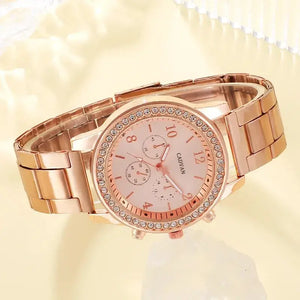 Rose Gold Luxury Watch Set Rieworkes