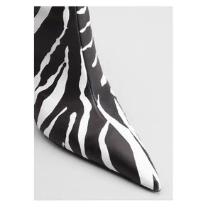 Zebra Print Ankle Boots Rieworkes
