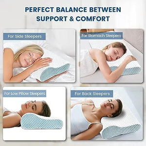 Neck Support Orthopedic Bed Pillow Rieworkes