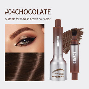 3D Eyebrow Brush with Pressing Head Eyebrow Cream Rieworkes