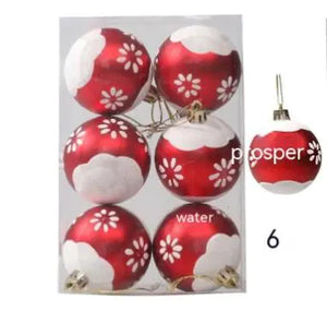 Glitter Christmas Balls Rieworkes