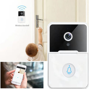 Wireless Security Smart WiFi Doorbell Intercom Video Camera Door Ring Bell Chime Rieworkes