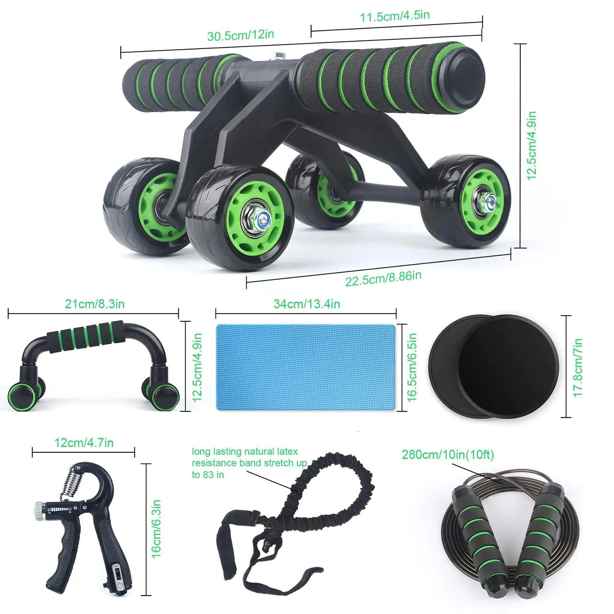 10-in-1 Fitness Kit Rieworkes