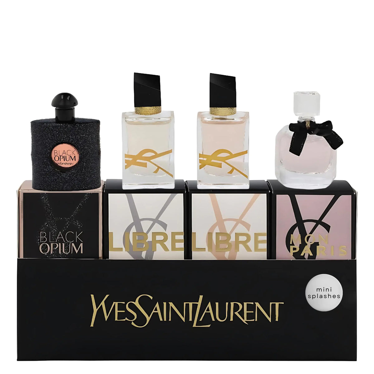 Yves Saint Laurent YSL Perfume for Women Variety 4-Piece Mini Travel Set Rieworkes