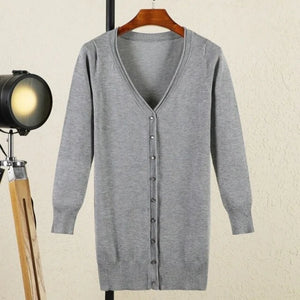 V-neck Woman Cardigan Rieworkes