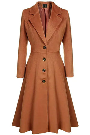 Women's Casual Long Sleeve Trench Coat - Fall 2018 Mimarta