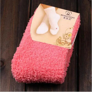 Women's Bed Socks Pure Color Rieworkes