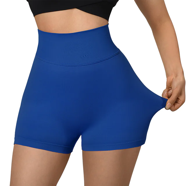 Sports Shorts Women High Waist Workout Seamless Fitness Yoga Shorts Rieworkes