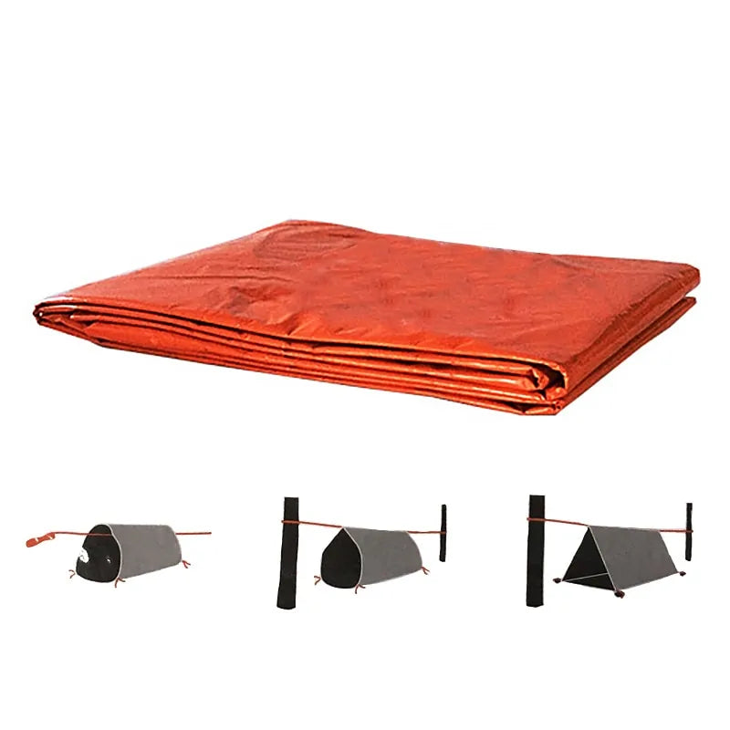 Survival Tube Emergency Tent With Whistle Rieworkes