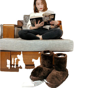 USB Heated Winter Boots with Adjustable Temperature Mimarta