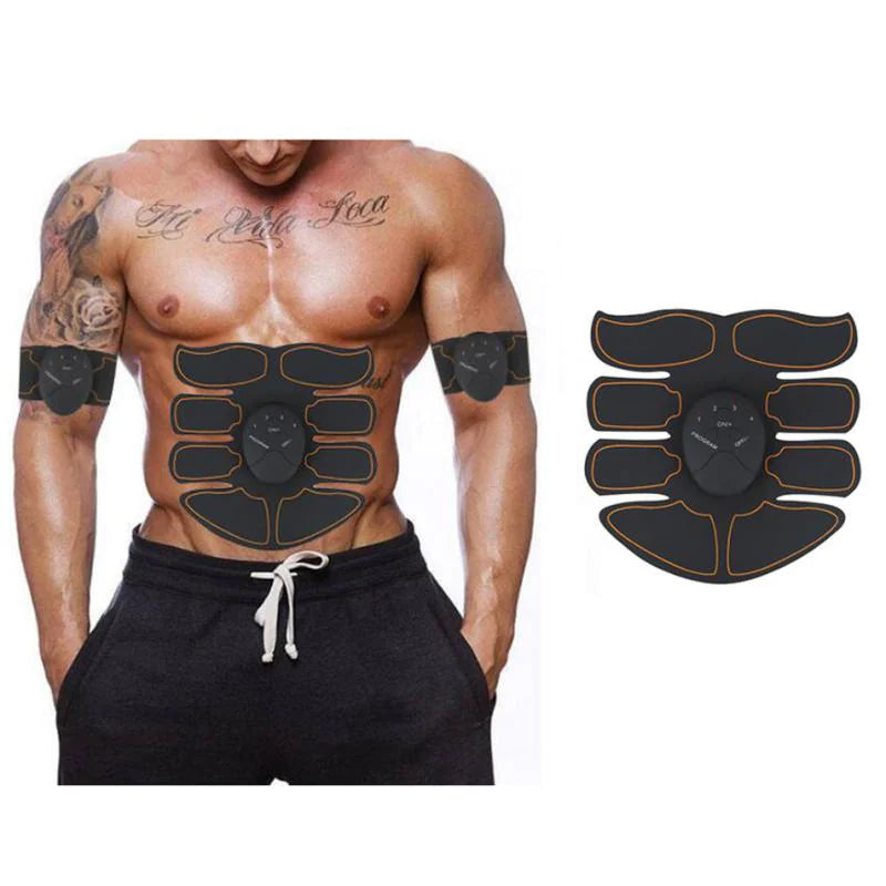 EMS Abdominal Muscle Toning Trainer ABS Stimulator Toner Fitness Binder Gym Belt Rieworkes