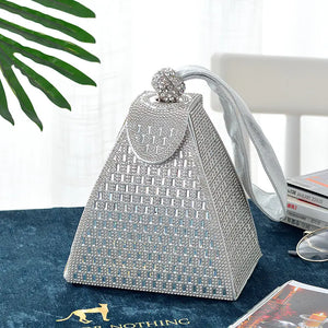 New Triangle Diamond Handbag for Evening Dresses Mimarta