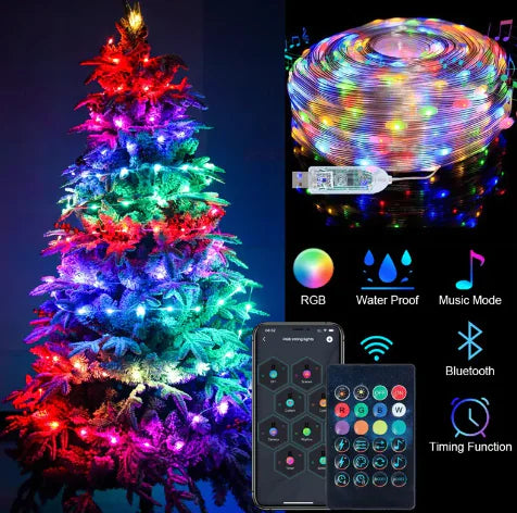 DIY Remote Control Christmas Tree Lights Rieworkes