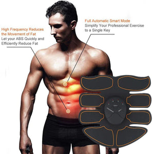 EMS Abdominal Muscle Toning Trainer ABS Stimulator Toner Fitness Binder Gym Belt Rieworkes