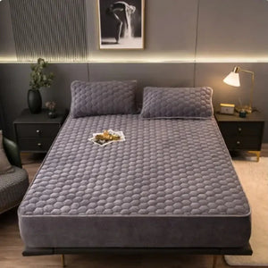 Cozy Nest 3-Piece Brushed Quilted Mattress Set Rieworkes