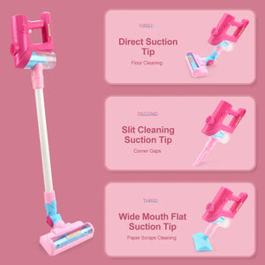 Children Play House Cleaning Vacuum Cleaner Toys Rieworkes