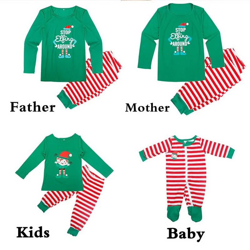 2020 Christmas Family Pajamas Set: Matching Winter Outfits Rieworkes