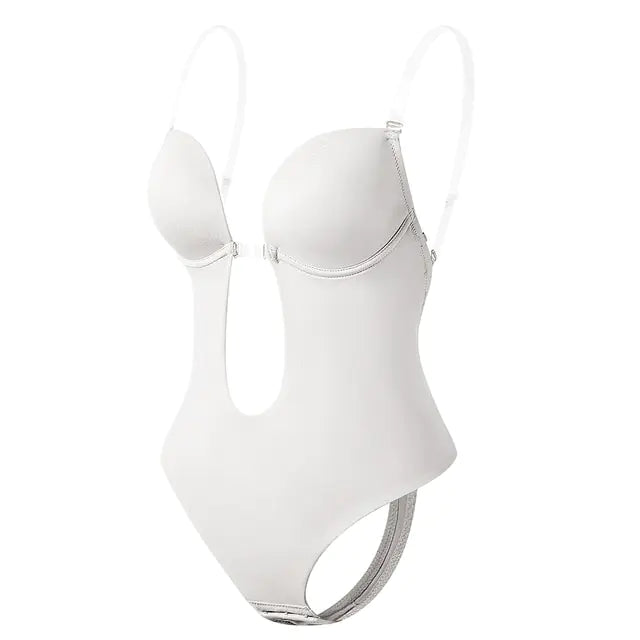 Shapewear Bodysuit Women Deep V-Neck Rieworkes