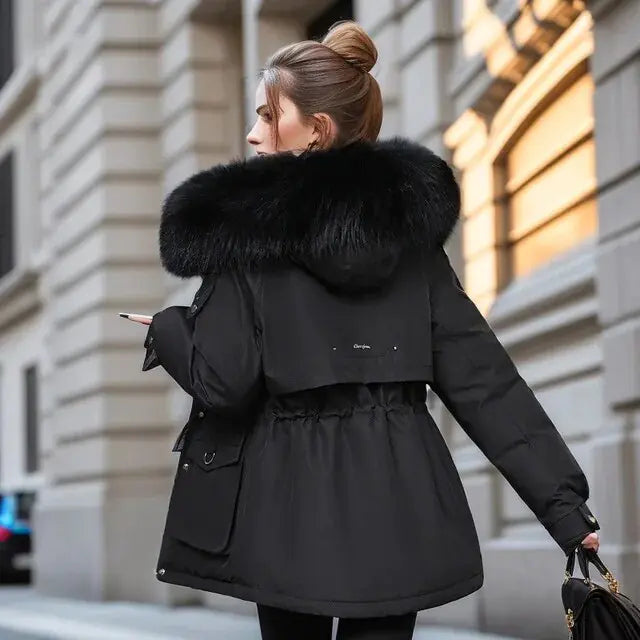 Winter Jacket Women Parka Fashion Rieworkes