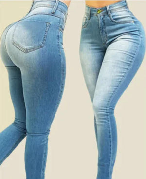 High-Waist Slim Leggings Mimarta