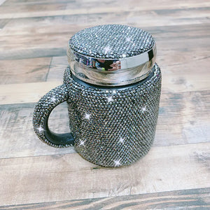 Creative Ceramic Coffee Mug with Lid for Office Use Mimarta