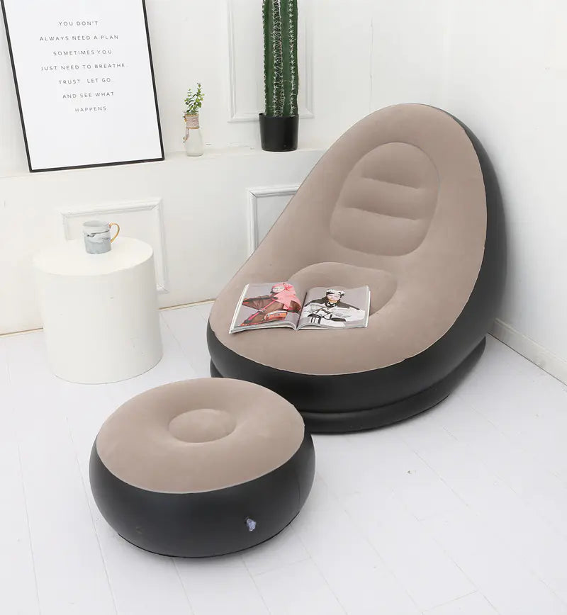 Inflatable Foldable Lounge Chair for Outdoor Use Mimarta