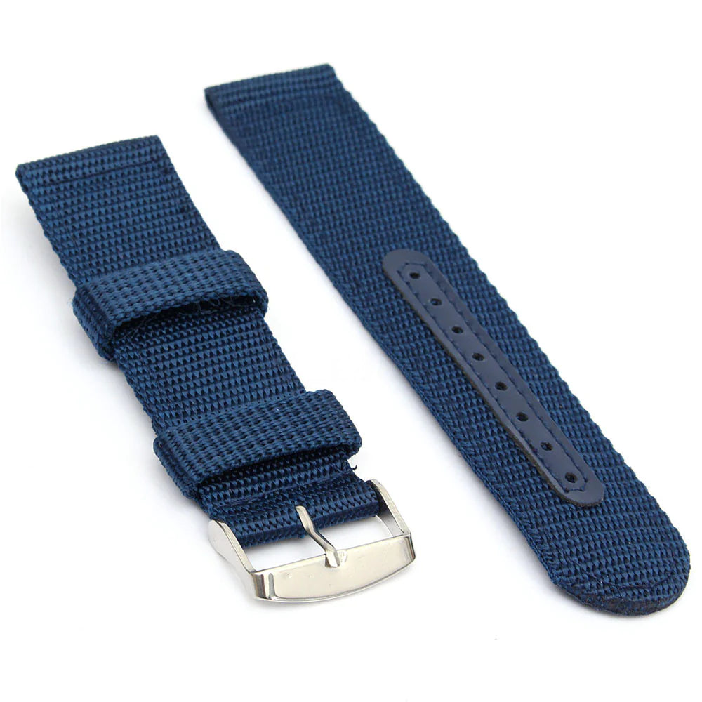 18mm 20mm 22mm 24mm Military Canvas Nylon Wrist Watch Band Strap Bracelet Sport Rieworkes